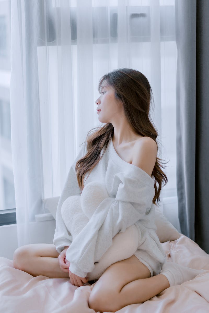 Warm morning light through window